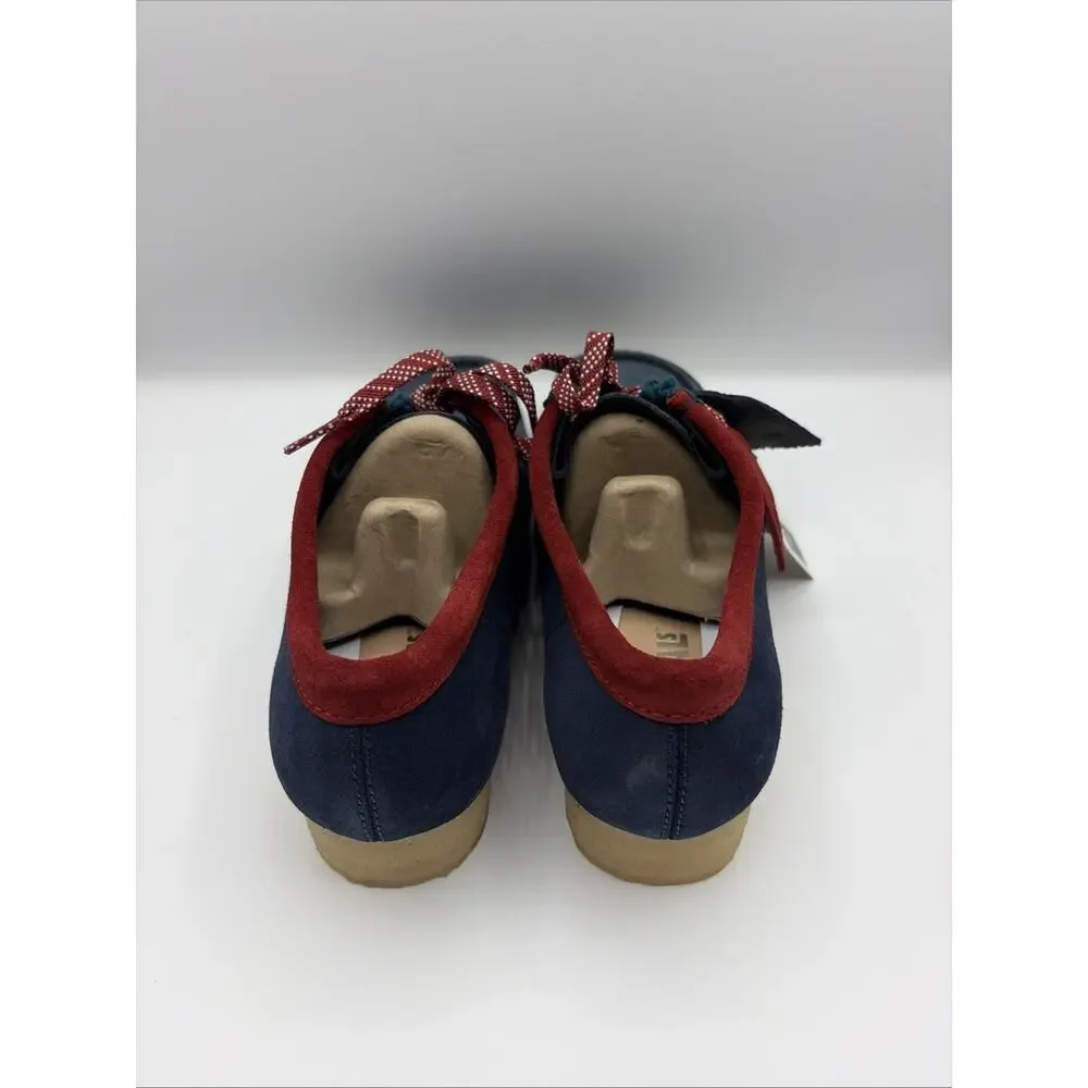 Clarks Wallabee Men’s Dark Teal Suede Oxfords & Lace Ups Casual Shoes Sz US 8